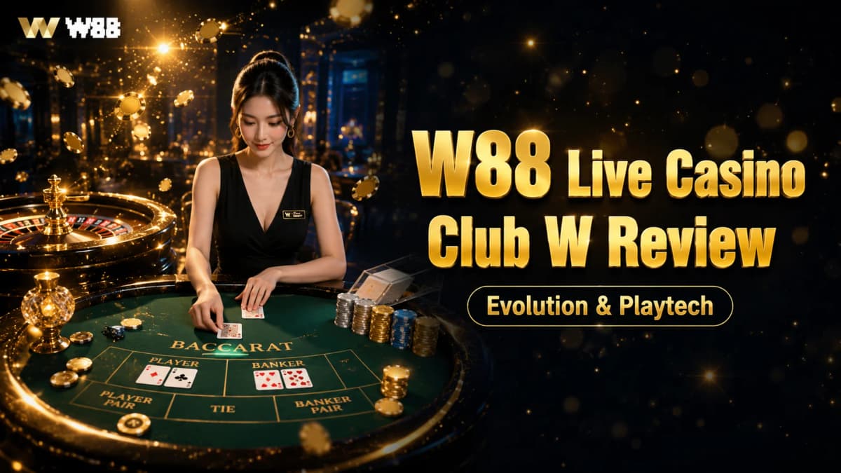 W88 Live Casino Club W — Evolution Gaming and Playtech Review 2026