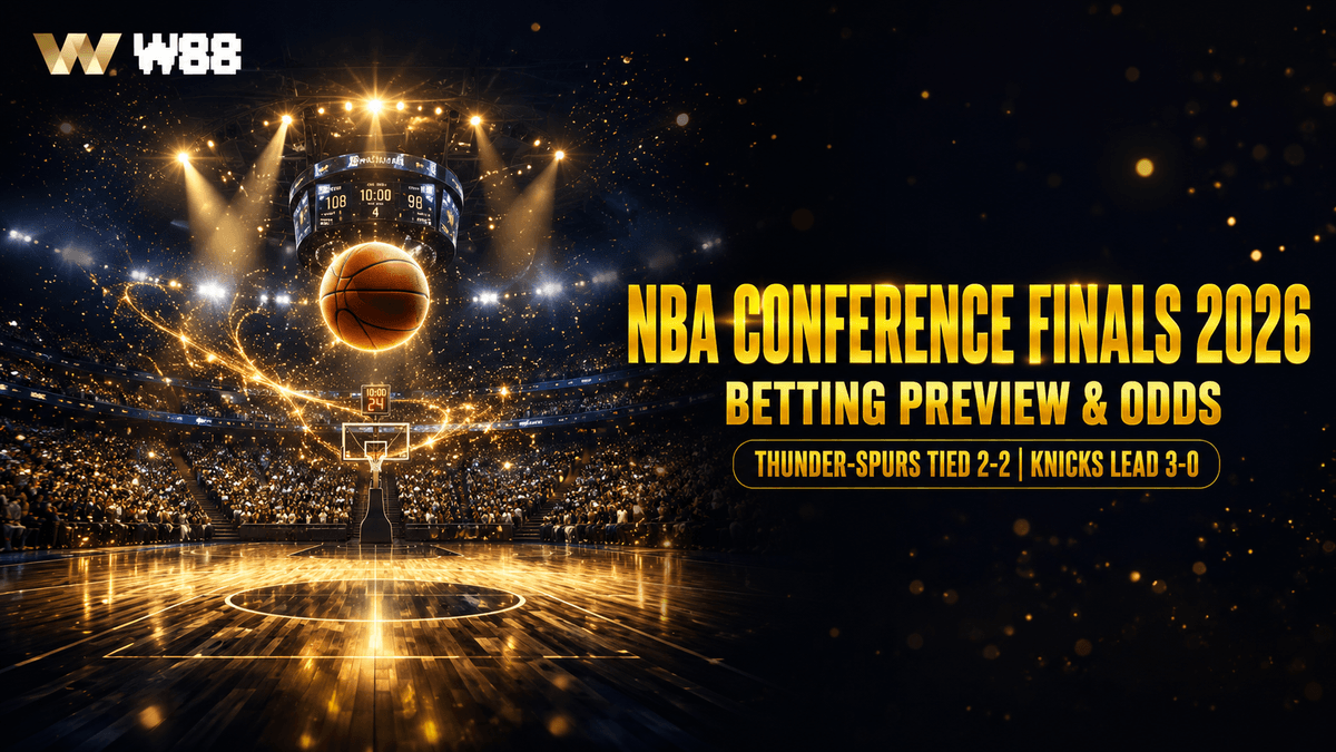 2026 NBA Conference Finals: Thunder and Spurs Tied 2-2, Knicks One Win From the Finals