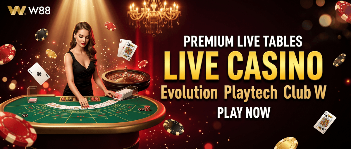 Live Casino — Evolution, Playtech, Club W