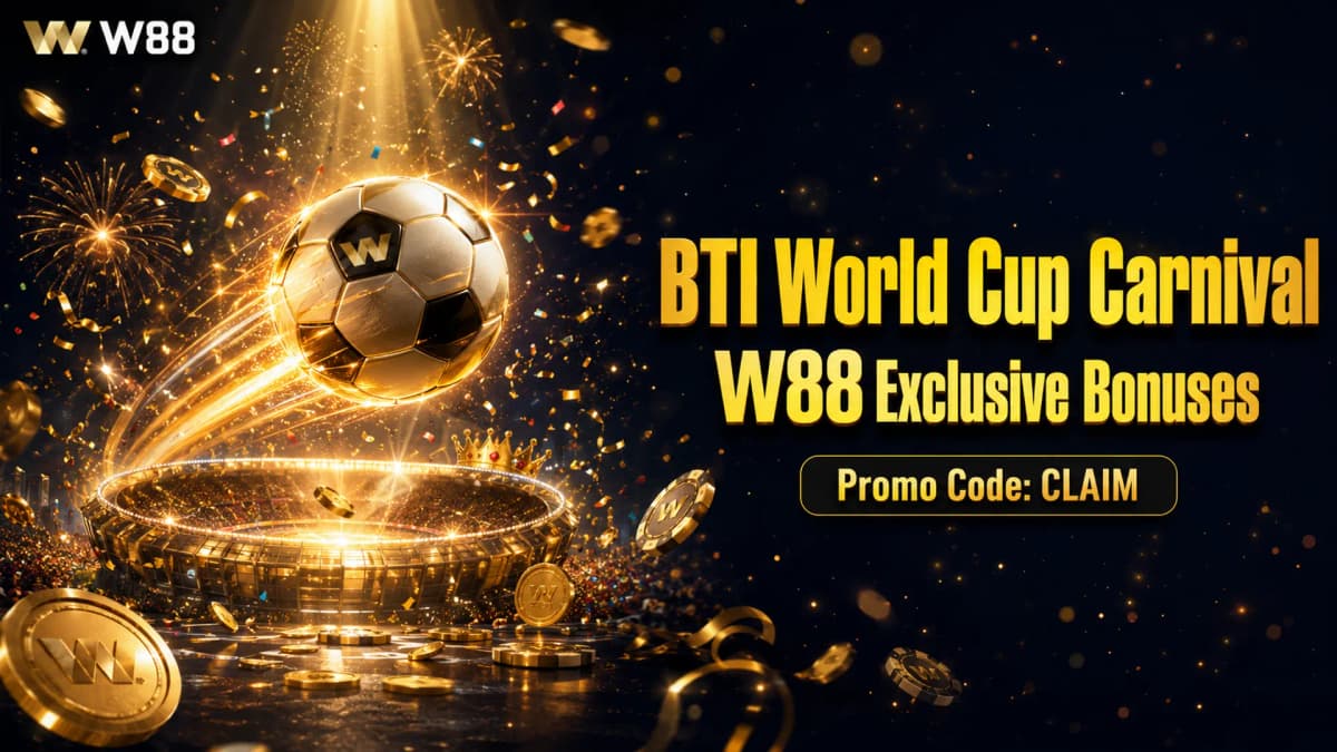 BTI World Cup Carnival at W88 — Exclusive Bonuses for Every Match