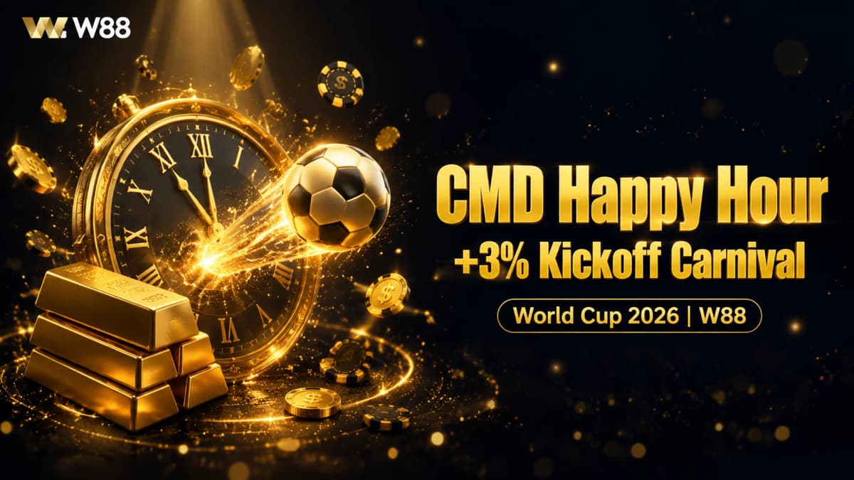 CMD Happy Hour & Kickoff Carnival — World Cup 2026 Promotions at W88