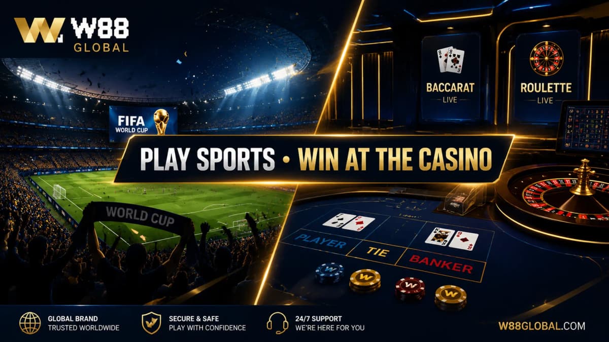GPI Virtual Live Casino Sports Bonus — Play Sports, Win at the Casino | W88
