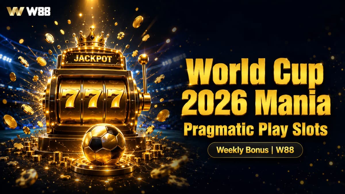 World Cup 2026 Mania with Pragmatic Play — Weekly Bonus at W88