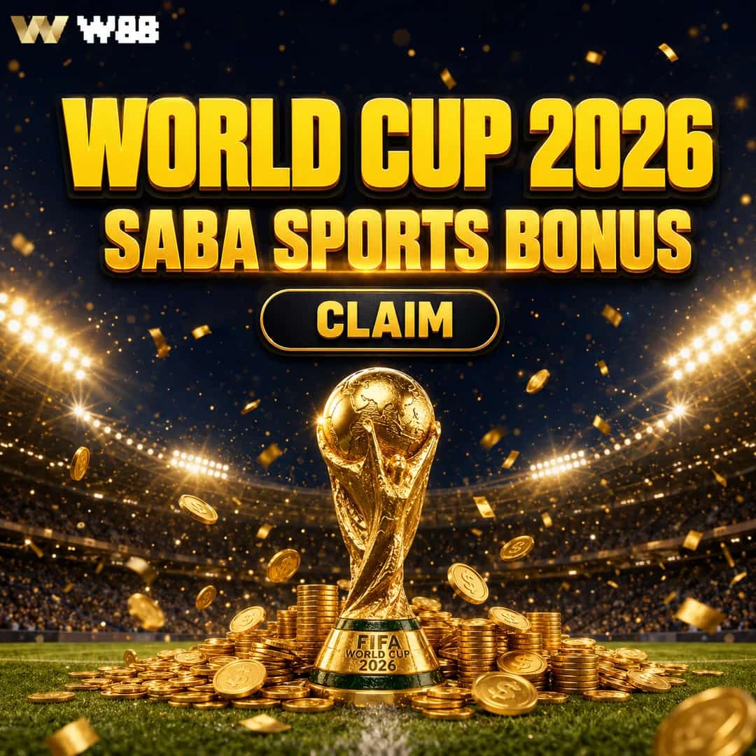 FIFA World Cup 2026 Lagi Gempak with W88 x SABA / SABA C