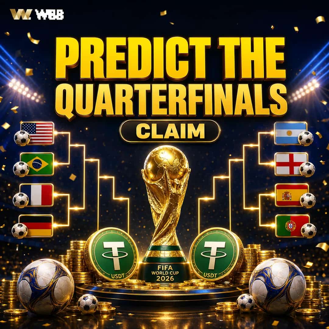 Predict the 2026 FIFA World Cup Quarterfinalists! (USDT)